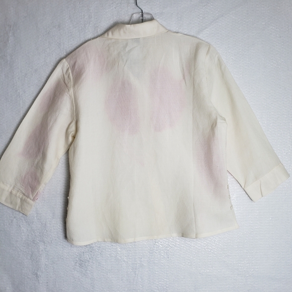 Baluchi Womans Top Pink embroidery/Sequins Size 10 - Picture 3 of 9